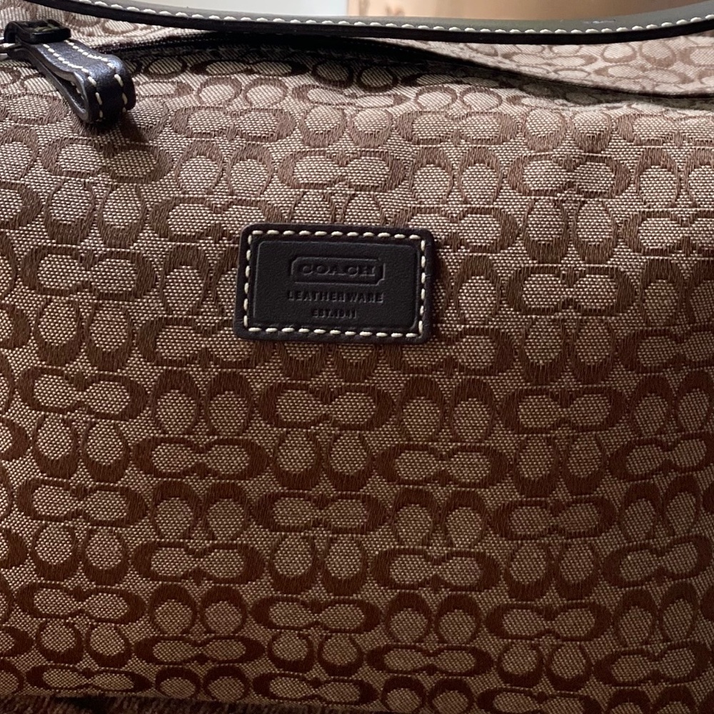Coach Mini Signature Pouchette w/ Tags - Picture 10 of 11